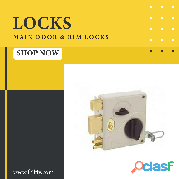 Buy Premium Quality Main Door & Rim Locks Online at Low