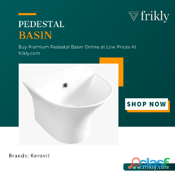 Buy Premium Quality Pedestal Basin Online at Low Prices In