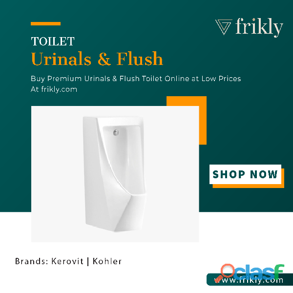 Buy Premium Quality Urinals & Flush Online at Low Prices In