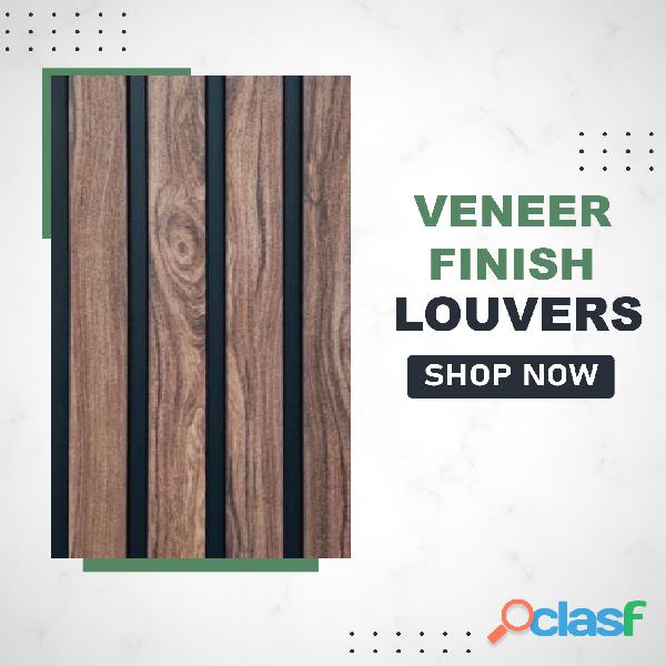 Buy Premium Quality Veneer Finish Louvers Online at Low