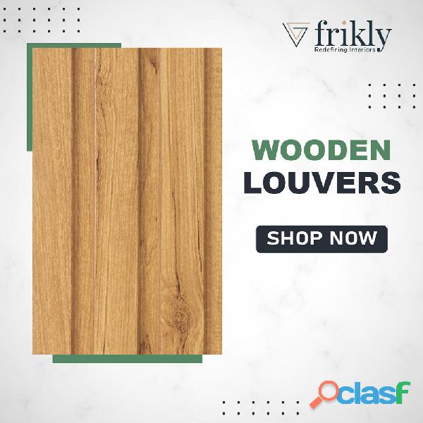 Buy Premium Quality Wooden Louvers Online at Low Prices In