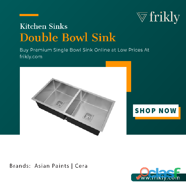Buy Quality Double Bowl Sink Online at Low Prices In India |