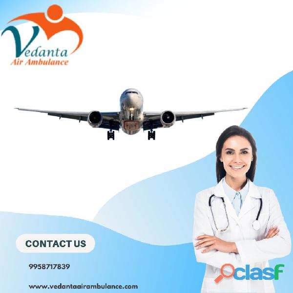 Choose Bed to Bed Emergency Patient Transfer by Vedanta Air