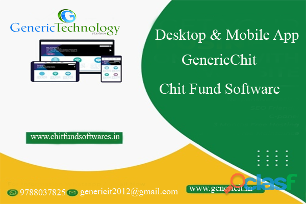 Desktop & Mobile Apps Chit Fund Software