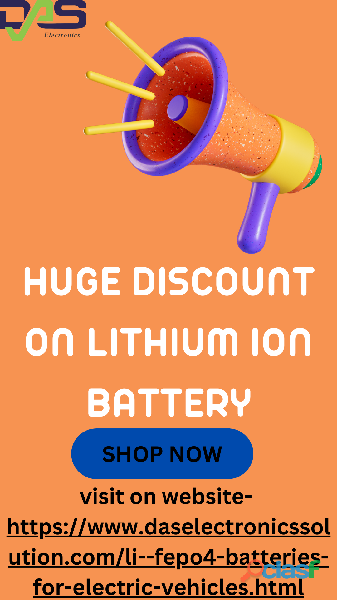 Lithium Ion Battery Supplier In India Have Come Up With Huge
