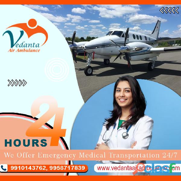 Obtain Vedanta Air Ambulance in Delhi at an Affordable