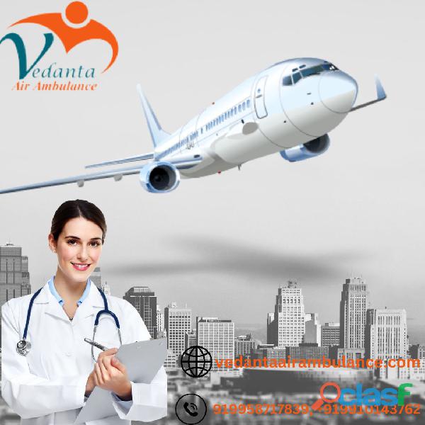 Select Vedanta Air Ambulance Service in Mumbai with World