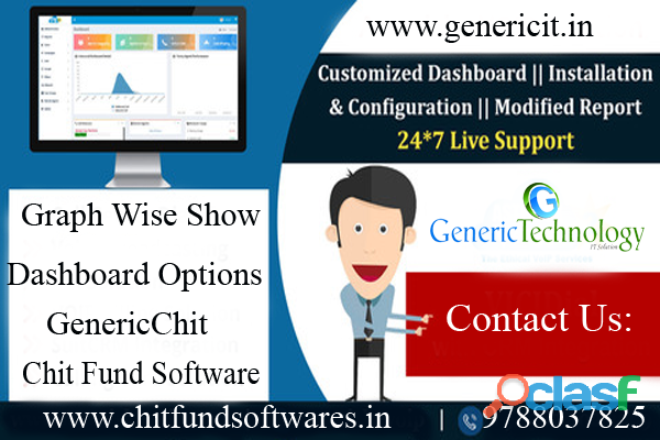Customized Dashboard Genericchit Chit Fund Software