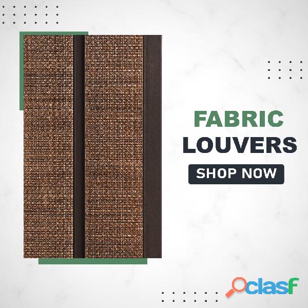 Buy Premium Quality Fabric Louvers Online at Low Prices In