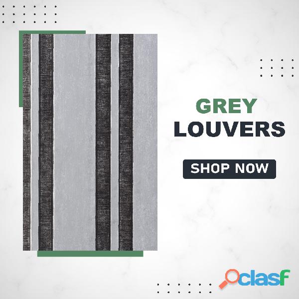Buy Premium Quality Grey Louvers Online at Low Prices In