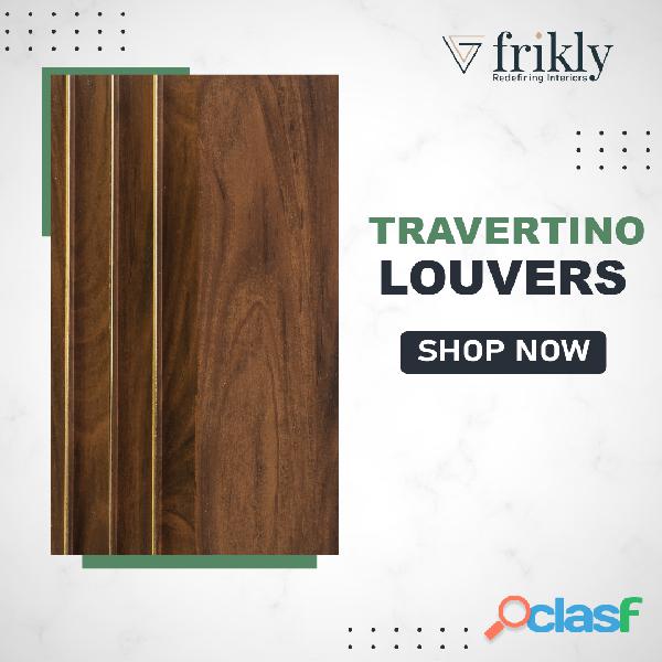 Buy Premium Quality Travertino Louvers Online at Low Prices