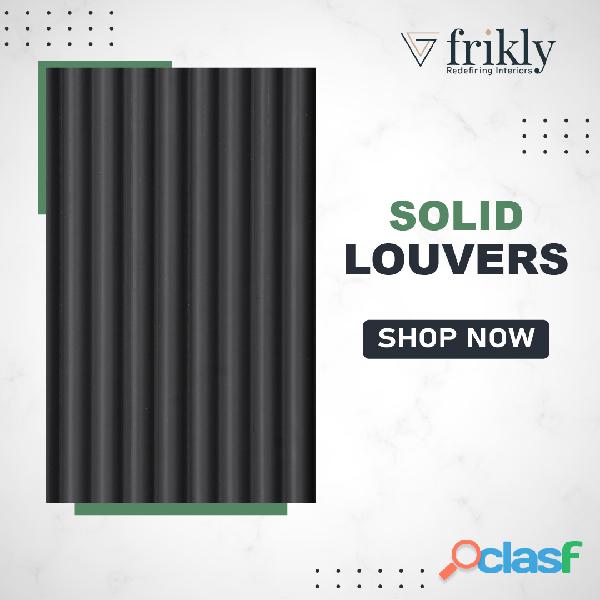 Buy Solid Colors Louvers Online at Low Prices In India |