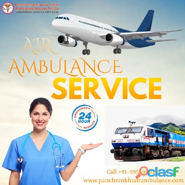 Get Advanced Life Saving Care by Panchmukhi Air Ambulance