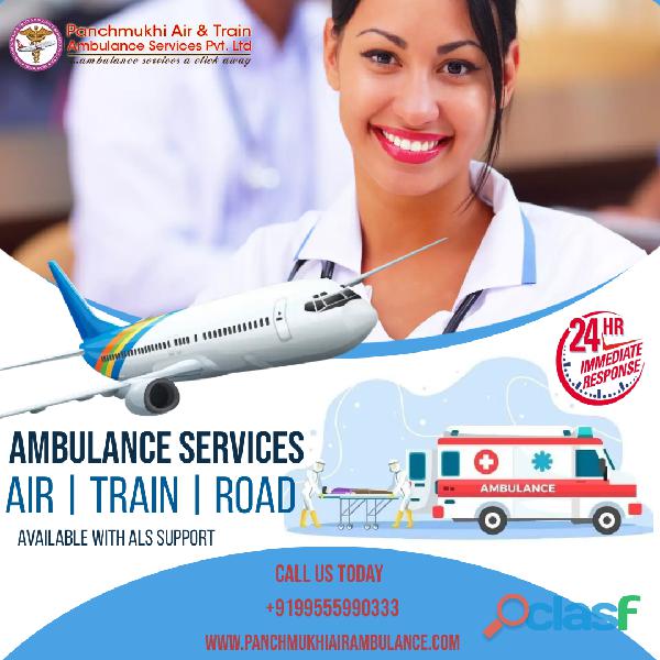 Get Speedy Patient Relocation by Panchmukhi Air Ambulance