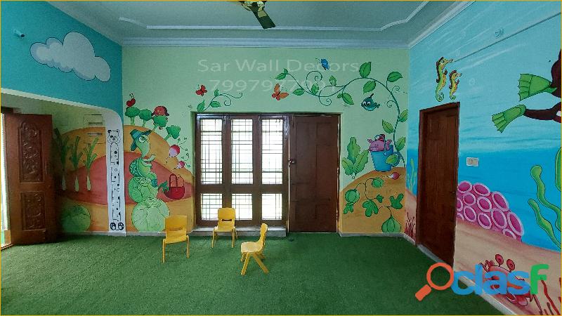 Nursery School wall Painting