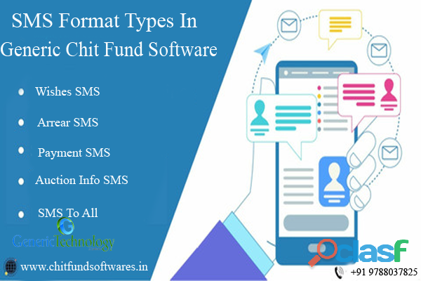 SMS Facilities In Genericchit Chits Fund Software