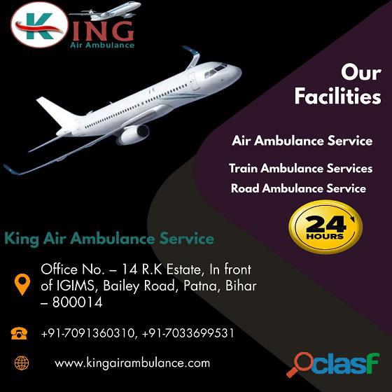 Book Credible Air Ambulance from Ranchi to Bangalore with