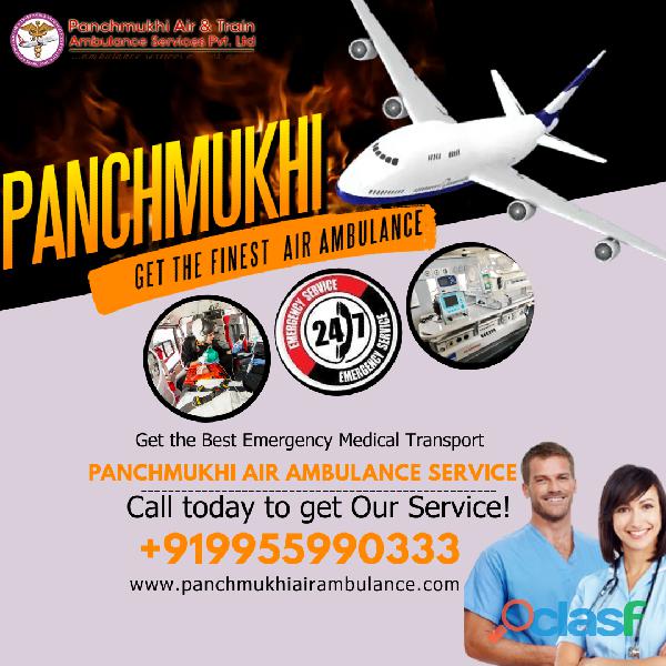 Choose Classy Panchmukhi Air Ambulance Services in Ranchi