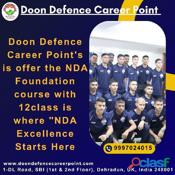 Doon Defence Career Point’s 12th Class Foundation “NDA