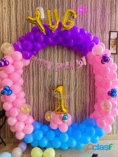 Find Here First Birthday Decorations in Faridabad