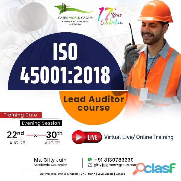 ISO LEAD AUDITOR in PUNJAB ONLINE