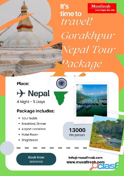 Nepal tour operators in Gorakhpur, Nepal tour and travels