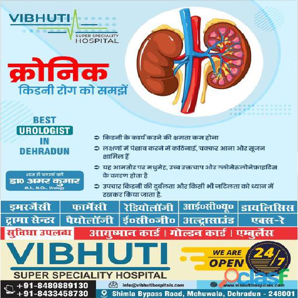 Retrograde Intrarenal Surgery in Dehradun | Vibhuti Hospital