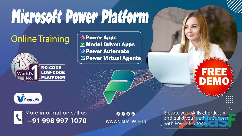 Visualpath Power Apps & Power Automate Online Training Free