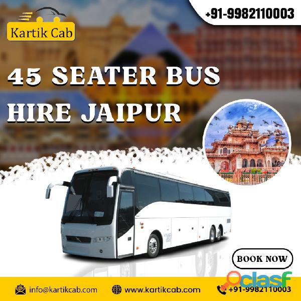 45 seater Bus Hire Jaipur