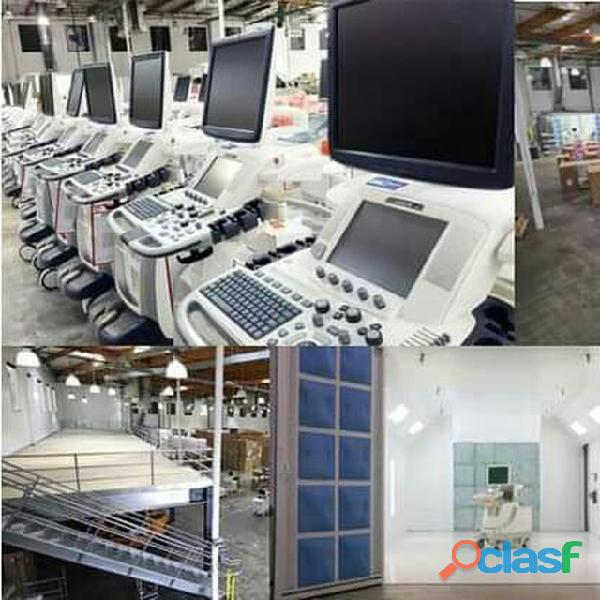 Medical ultrasound machine and ICU ventilators