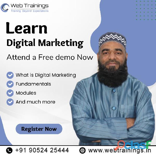 Best Digital Marketing Course in Hyderabad Webtrainings