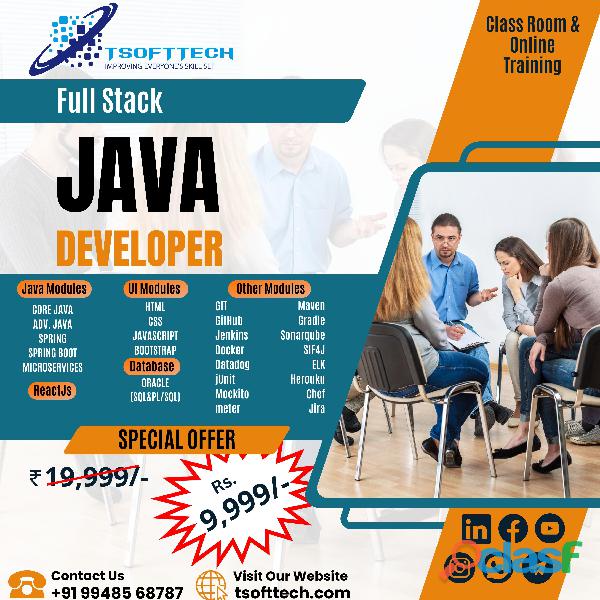 Best Java Fullstack Online Training In Hyderabad