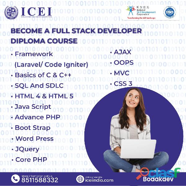 Full Stack Developer Course in Ahmedabad | ICEI