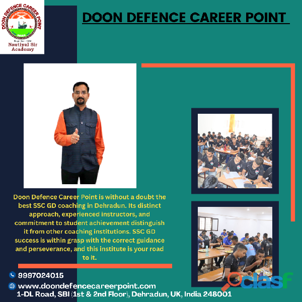 Doon Defence Career Point Your Path to Success in SSC GD