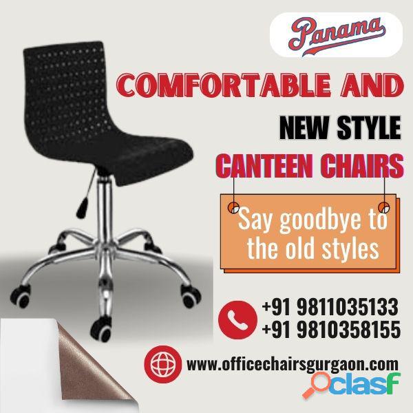 Explore Comfort with Panama's Canteen Chairs in Gurgaon