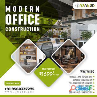 Best Office Interior Designing Services in Noida