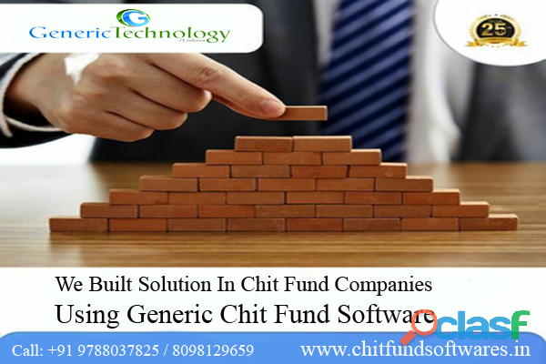 We Built Solution Chit Companies Using Genericchit Chit Fund