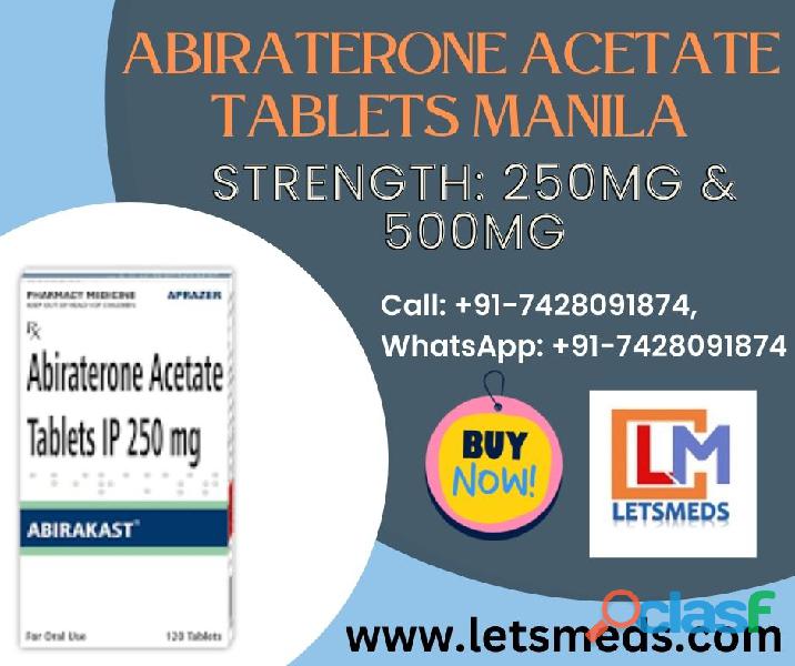 Buy Abirakast Abiraterone 250mg Tablets Online Cost Manila,