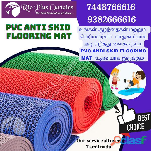 PVC Anti skid flooring mat in theni