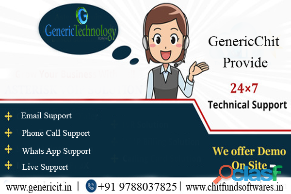 Technical Support Genericchit Chit Fund Software