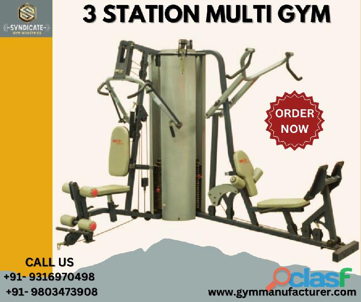 3 STATION MULTI GYM