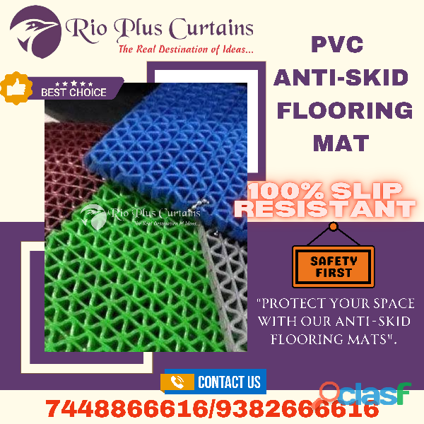 PVC rubber flooring mat in chennai