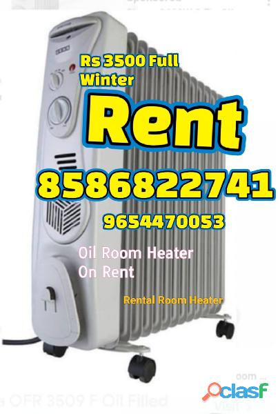 Oil Room Heater Radiator on rent in Gurgaon Hurry up Limited