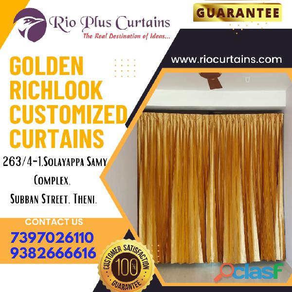 Best Decoration Customized Curtains shop in Theni