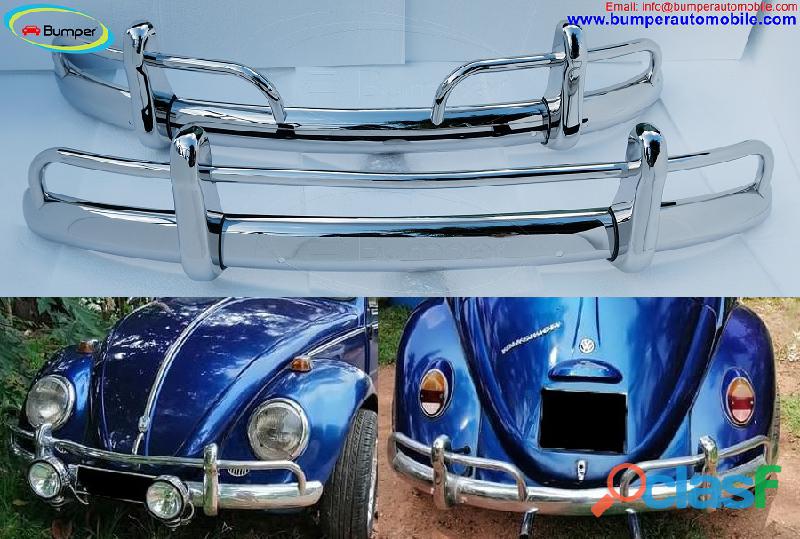 Volkswagen Beetle USA style bumper (1955 1972) by stainless