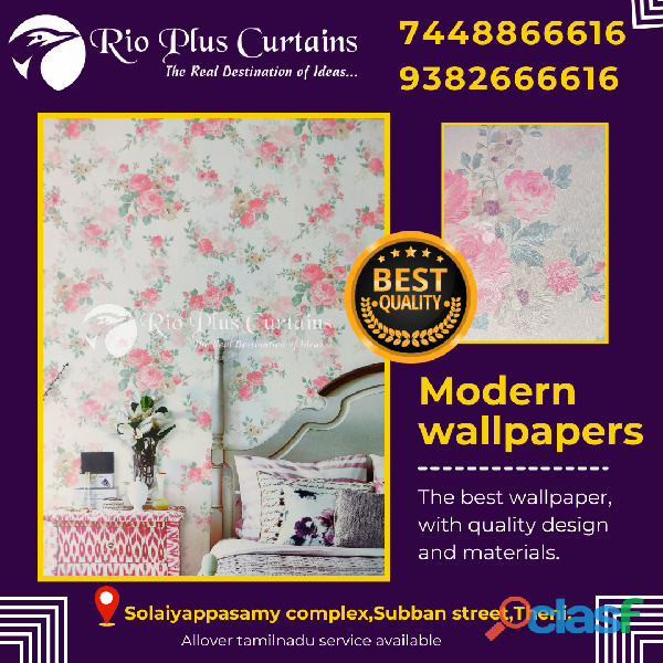 Home wallpaper dealer shop in cumbum