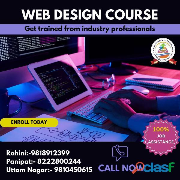 Best Web Design Course in Rohini Sipvs