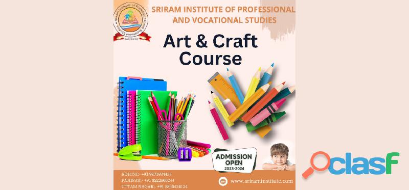 Top art and craft institute in Uttam Nagar