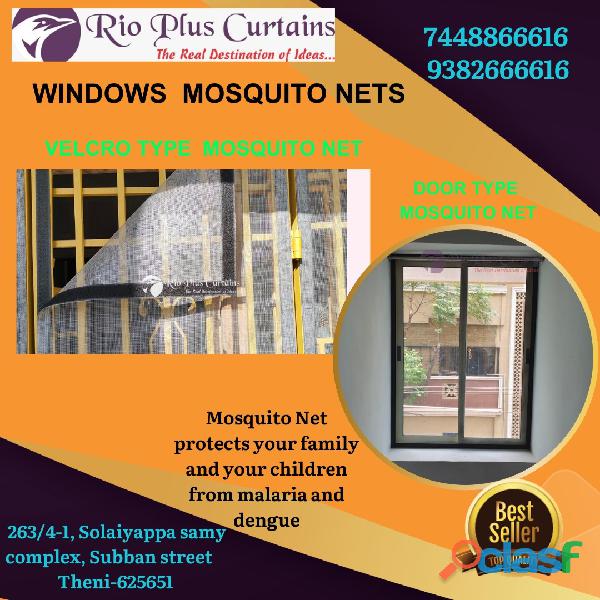 Classic Velcro Mosquito Net For Windows Available in