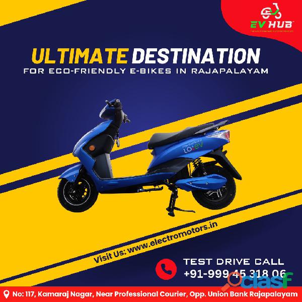 Leading Electric Scooter Showroom in Rajapalayam